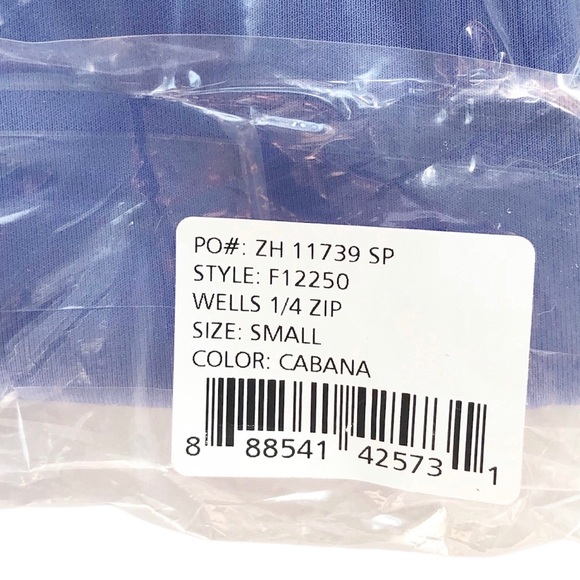 Fairway & Greene Wells Quarter 1/4 Zip Top Golf Outdoor - Picture 6 of 10